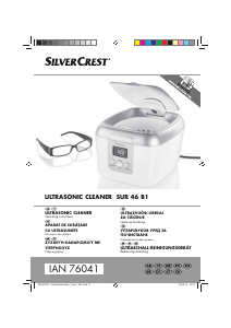 Priručnik SilverCrest IAN 76041 Ultrazvučni čistač