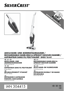 Manual SilverCrest IAN 304415 Aspirador