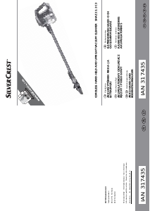 Käyttöohje SilverCrest IAN 317435 Pölynimuri