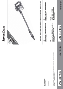 Kullanım kılavuzu SilverCrest IAN 317435 Elektrikli süpürge