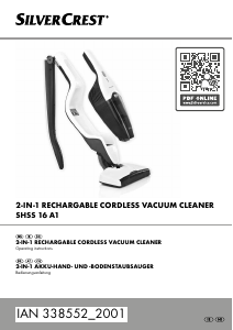 Manual SilverCrest IAN 338552 Vacuum Cleaner