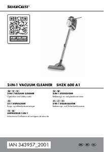 Mode d’emploi SilverCrest IAN 343957 Aspirateur