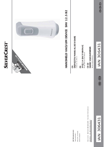 Manual SilverCrest IAN 306431 Aparat de vidat