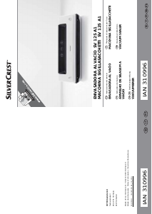 Manual de uso SilverCrest IAN 310996 Sellador de vacío