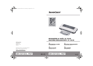Manuale SilverCrest IAN 321553 Macchina per sottovuoto