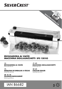 Manual de uso SilverCrest IAN 86682 Sellador de vacío