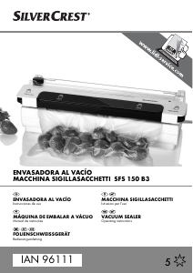 Manual de uso SilverCrest IAN 96111 Sellador de vacío