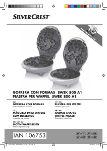 Manual de uso SilverCrest IAN 106753 Gofrera