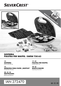 Manual de uso SilverCrest IAN 272470 Gofrera