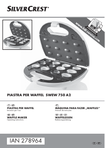 Manuale SilverCrest IAN 278964 Macchina per waffle