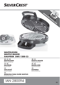 Manual de uso SilverCrest IAN 280094 Gofrera