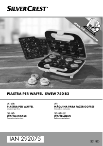 Manuale SilverCrest IAN 292075 Macchina per waffle