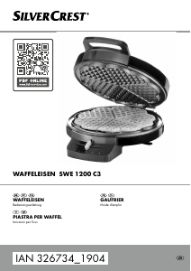 Manuale SilverCrest IAN 326734 Macchina per waffle