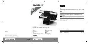 Manual de uso SilverCrest IAN 78948 Gofrera