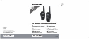 Bruksanvisning SilverCrest IAN 270811 Walkie-talkie