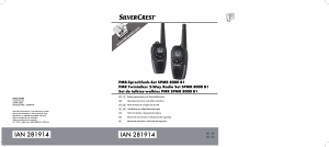 Manual SilverCrest IAN 281914 Walkie-talkie