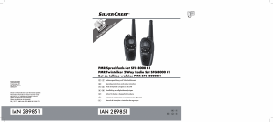 Manual SilverCrest IAN 289851 Walkie-talkie