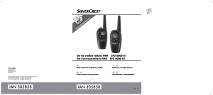 Manual de uso SilverCrest IAN 305858 Walkie talkie