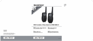Käyttöohje SilverCrest IAN 78727 Kannettava radiopuhelin