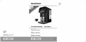 Εγχειρίδιο SilverCrest IAN 288632 Διανομέας νερού