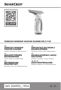Bruksanvisning SilverCrest IAN 304905 Fönstertvätt