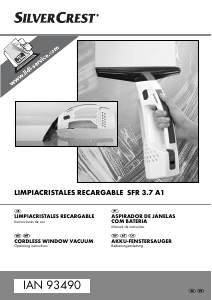 Manual SilverCrest IAN 93490 Máquina limpar vidros