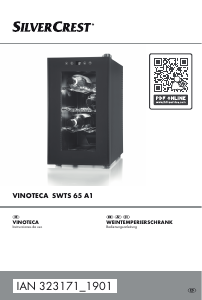 Manual de uso SilverCrest IAN 323171 Vinoteca