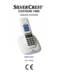 Manual SilverCrest IAN 57009 Wireless Phone