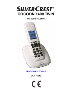 Brugsanvisning SilverCrest IAN 57009 Trådløs telefon