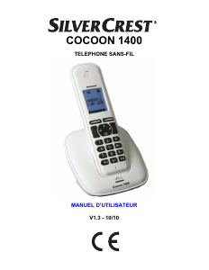 Mode d’emploi SilverCrest IAN 57009 Téléphone sans fil