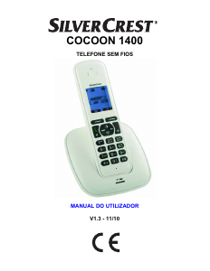 Manual SilverCrest IAN 57009 Telefone sem fio