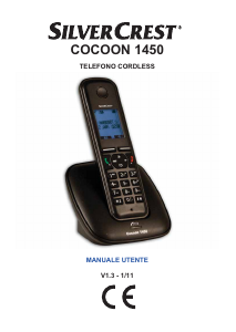 Manuale SilverCrest IAN 61162 Telefono senza fili