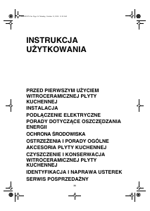 Instrukcja Bauknecht EDPV 6740 IN Płyta do zabudowy