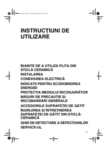 Manual Bauknecht EKV 6640 IN Plită