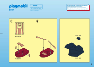 Manuale Playmobil set 5897 Outdoor Balena e pescatore