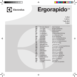 Manual de uso Electrolux ZB3002 ErgoRapido Aspirador
