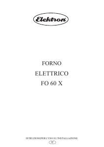 Manuale Elektron FO60XL Forno