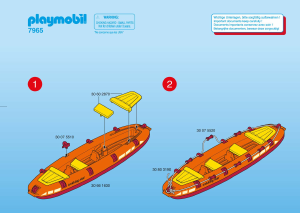 Käyttöohje Playmobil set 7965 Outdoor Kayak