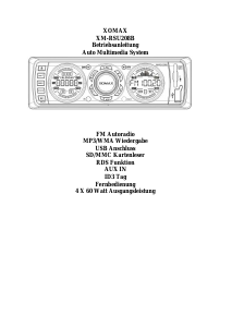 Bedienungsanleitung XOMAX XM-RSU208B Autoradio