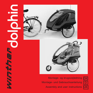 Manual Winther Dolphin Bicycle Trailer