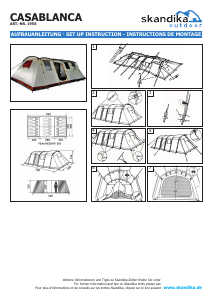 Handleiding Skandika Casablanca Tent