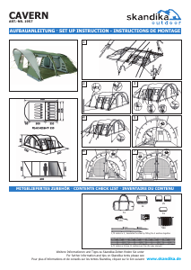 Manual Skandika Cavern Tent