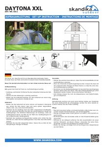 Handleiding Skandika Daytona XXL Tent