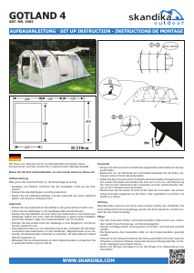 Manual Skandika Gotland 4 Tent