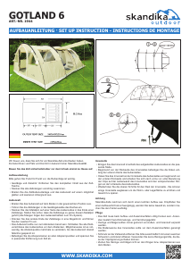 Manual Skandika Gotland 6 Tent