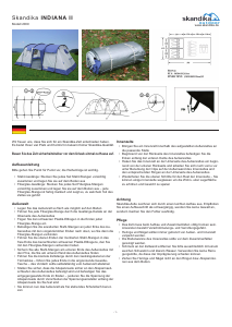 Handleiding Skandika Indiana II Tent