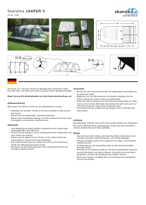 Mode d’emploi Skandika Jasper II Tente