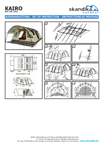 Handleiding Skandika Kairo Tent