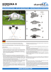 Manual Skandika Korsika 8 Tent