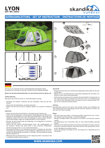 Handleiding Skandika Lyon Tent